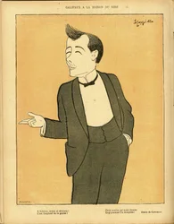Ilustração de Leonetto Cappiello dit Cappiello (1875-1942) em Le Lire, no. 297