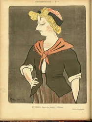Ilustração de Leonetto Cappiello dit Cappiello (1875-1942) em Le Rire