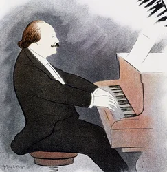 Jules Massenet ao piano