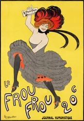 Cartaz Le Frou Frou de Leonetto Cappiello