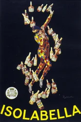 Cartaz para a Isolabella. Ilustração de Leonetto Cappiello. 1910.