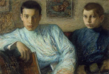 Retrato de Boris e Alexander Pasternak, 1905