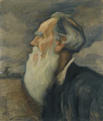 Retrato de Lev Tolstói