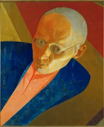 Autorretrato de Chupiatov (óleo sobre tela)