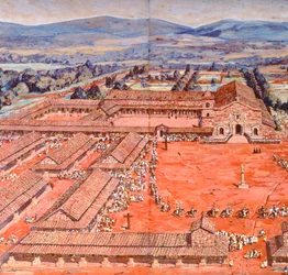 Plaza Mayor na «Redução» de Santo Inácio
