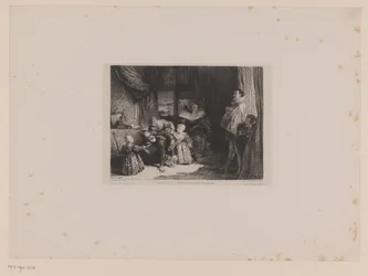 Hendrik IV e o embaixador espanhol
Henrique IV e o embaixador espanhol (título sobre o objecto)