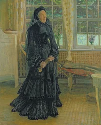 Marie Zacharias (1828-1907) Dia chuvoso, 1904