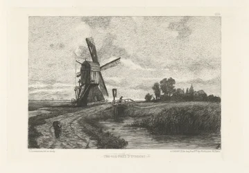 Vista da zona rural perto de Utrecht
Une Vue Près D