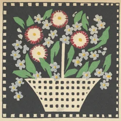 Cesta de Flores, 1907.