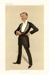 George Grossmith - retrato de pé