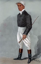 Fred Rickaby, jóquei inglês 1901.