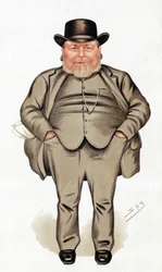 Joseph Arch 1826-1919, trabalhador agrícola inglês, sindicalista e político, 1886