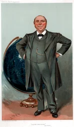 Robert Stawell Ball, astrônomo britânico, matemático, conferencista e popularizador da ciência, 1905