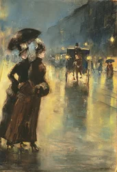 Luzes à noite, 1889