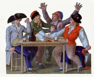 A Marselha. Século XVIII (guache)