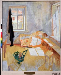 "Pintura por Lev Alexandrovich Bruni (1894-1948) 1926 State Tretyakov Gallery, Moscovo