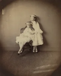 Julia e Ethel Arnold, 1872.
