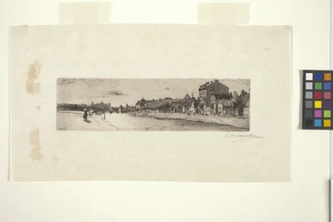 O rio Isar (tinta)