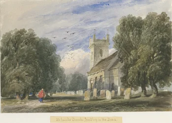 Igreja de Bradley-in-the-Moors, sem data [c. 1830-1840]