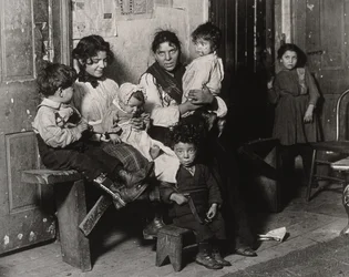 Uma casa italiana perto de Hull House, Chicago, 1910