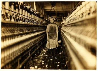 Girador, Globe Cotton Mill, Augusta, Geórgia, 1909