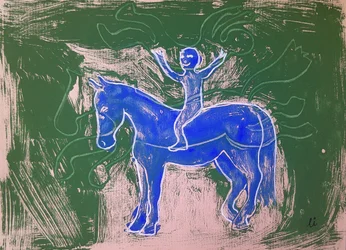 Um passeio a cavalo divertido
