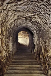 Egipto, Alexandria, Catacumbas de Kom-esh-Shuqafa, Interior do hipogeum