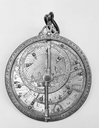 Astrolábio planisférico islâmico, c 1650