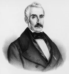 Retrato do Conde Giovanni Baldasseroni (1795-1876), político italiano e último primeiro-ministro da Toscana, gravura