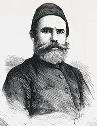 Retrato de Djevet Pasha, Ministro do Interior do Império Otomano