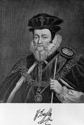 Retrato de William Cecil
