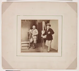 Rejlander apresenta Rejlander, o Voluntário, c 1865