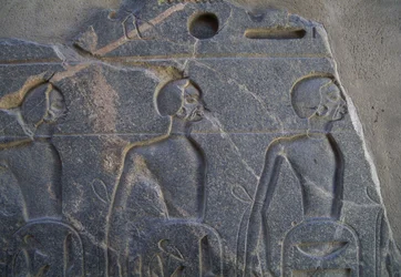 Alívio de prisioneiros, Templo de Luxor, Tebas (Património Mundial da UNESCO)