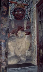 Escultura do Mosteiro de Yungang, perto de Datong. China.