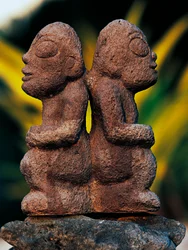 Tiki Gods, Ilhas Marquesas, Polinésia Francesa (território ultramarino da República Francesa)