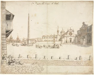 Dezoito Vistas de Roma: A Piazza del Popolo (reto)