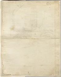 Esboço para San Giovanni in Laterano (verso)