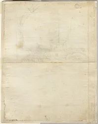 Esboço para San Giovanni in Laterano verso, 1664.