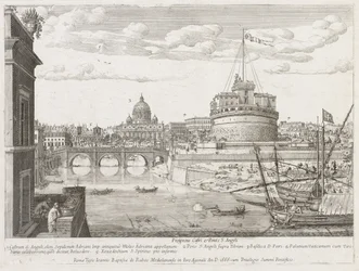 St. LocURI perspectiva Angeles de Roma insignes [por sua vez], 1666.