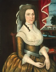 Sra. Elizabeth Noyes Denison, c.1790 (óleo sobre tela)