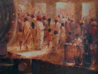 Deoghar à noite 2