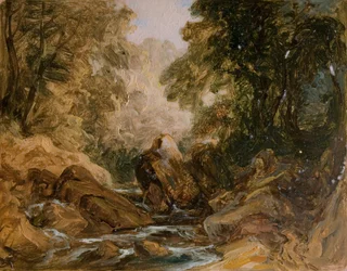 Córrego e Rochas da Montanha, [século XIX].