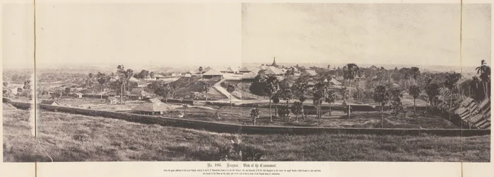 Rangoon: Vista do Acantonamento