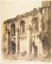 As ruínas da Capela de São José na Abadia de Glastonbury