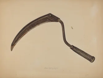 Hand Sickle, 1939.