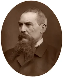 Capitão Richard Burton, explorador, escritor, soldado e diplomata britânico, 1876.