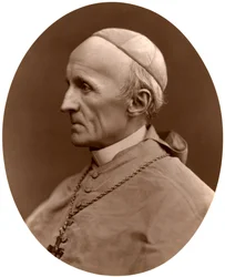 Cardeal Henry Edward Manning, Arcebispo de Westminster, 1876.