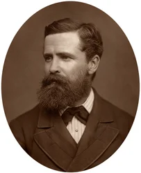 Comandante Verney Lovett Cameron, explorador, 1878.