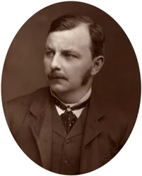 Frank Holl, ARA, pintor inglês, 1883.