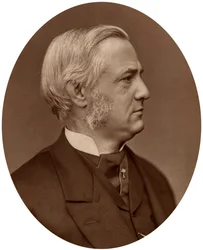 Frederick Max Muller, professor de Filologia Comparada na Universidade de Oxford, 1878.